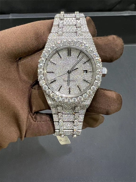 Royal Oak VVS1 Moissanite 41mm Two-Tone 'White'