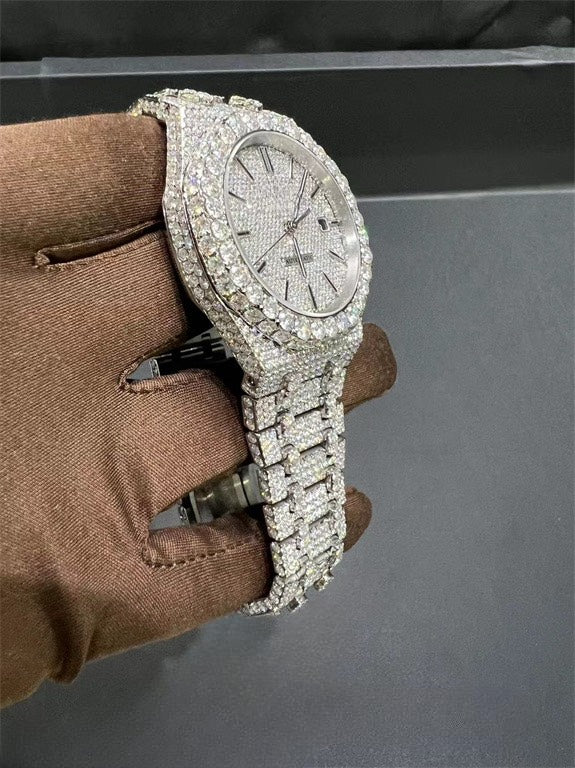 Royal Oak VVS1 Moissanite 41mm Two-Tone 'White'