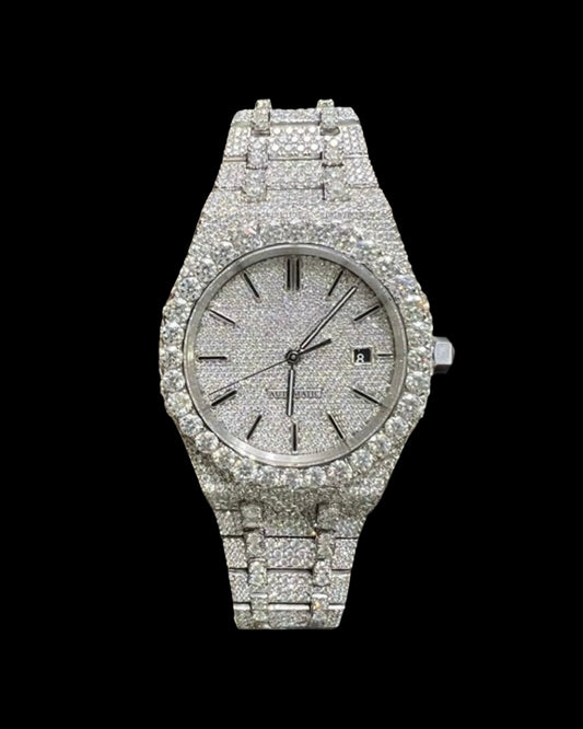 Royal Oak VVS1 Moissanite 41mm Two-Tone 'White'