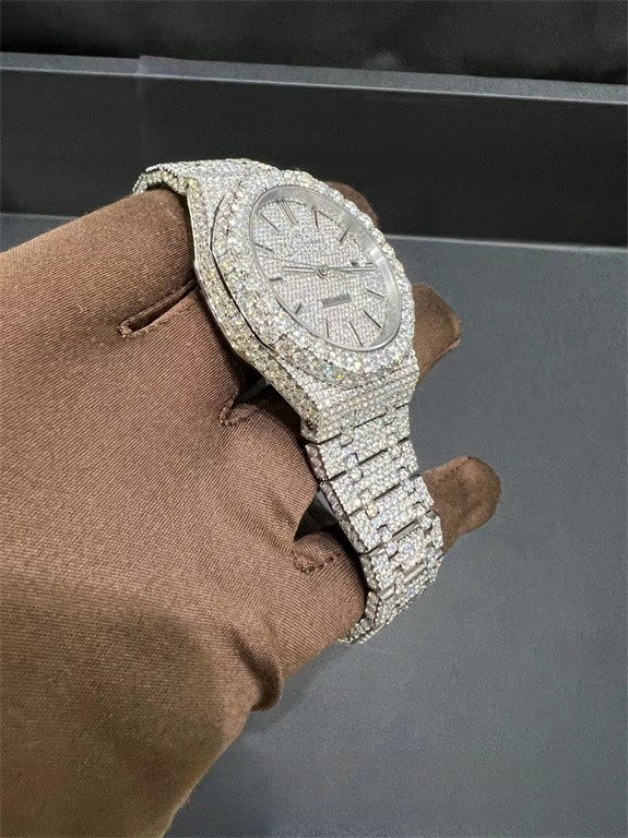 Royal Oak VVS1 Moissanite 41mm 'White'