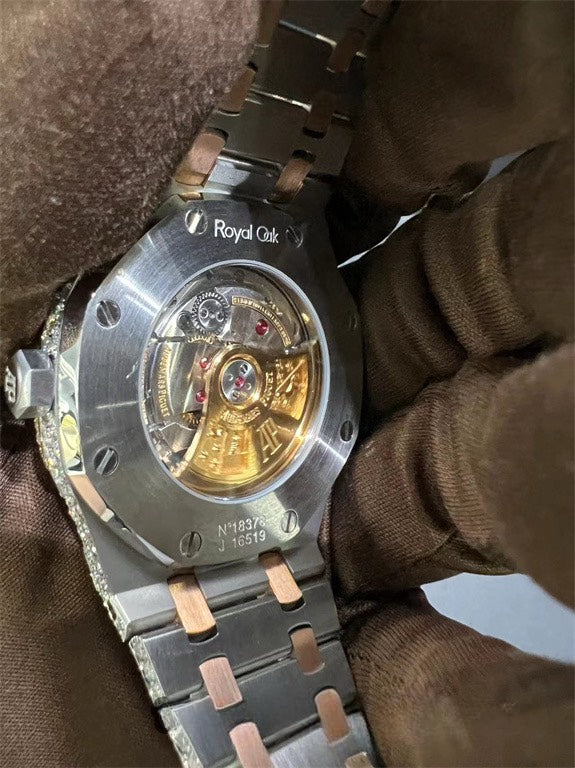 Royal Oak VVS1 Moissanite 41mm 'Rose Gold'