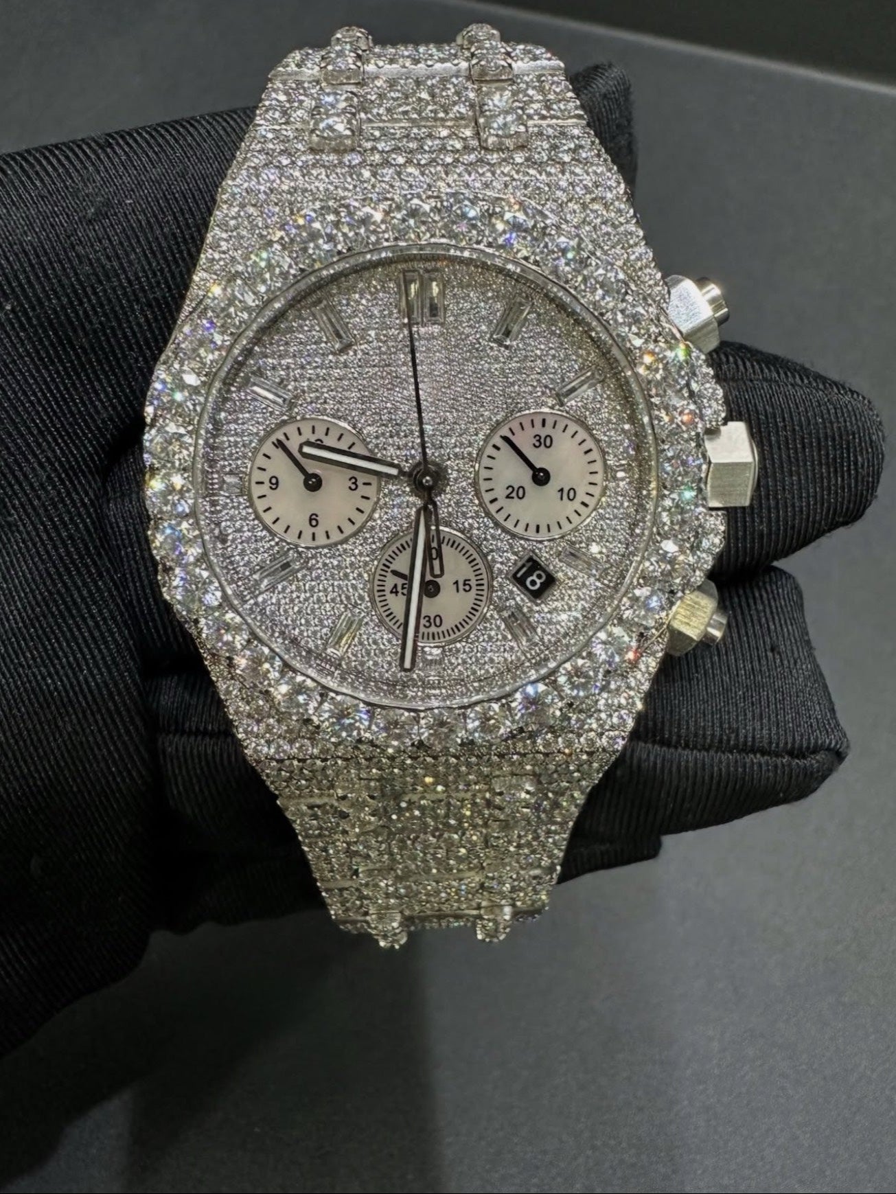 Royal Oak VVS1 Moissanite 41mm 'White'
