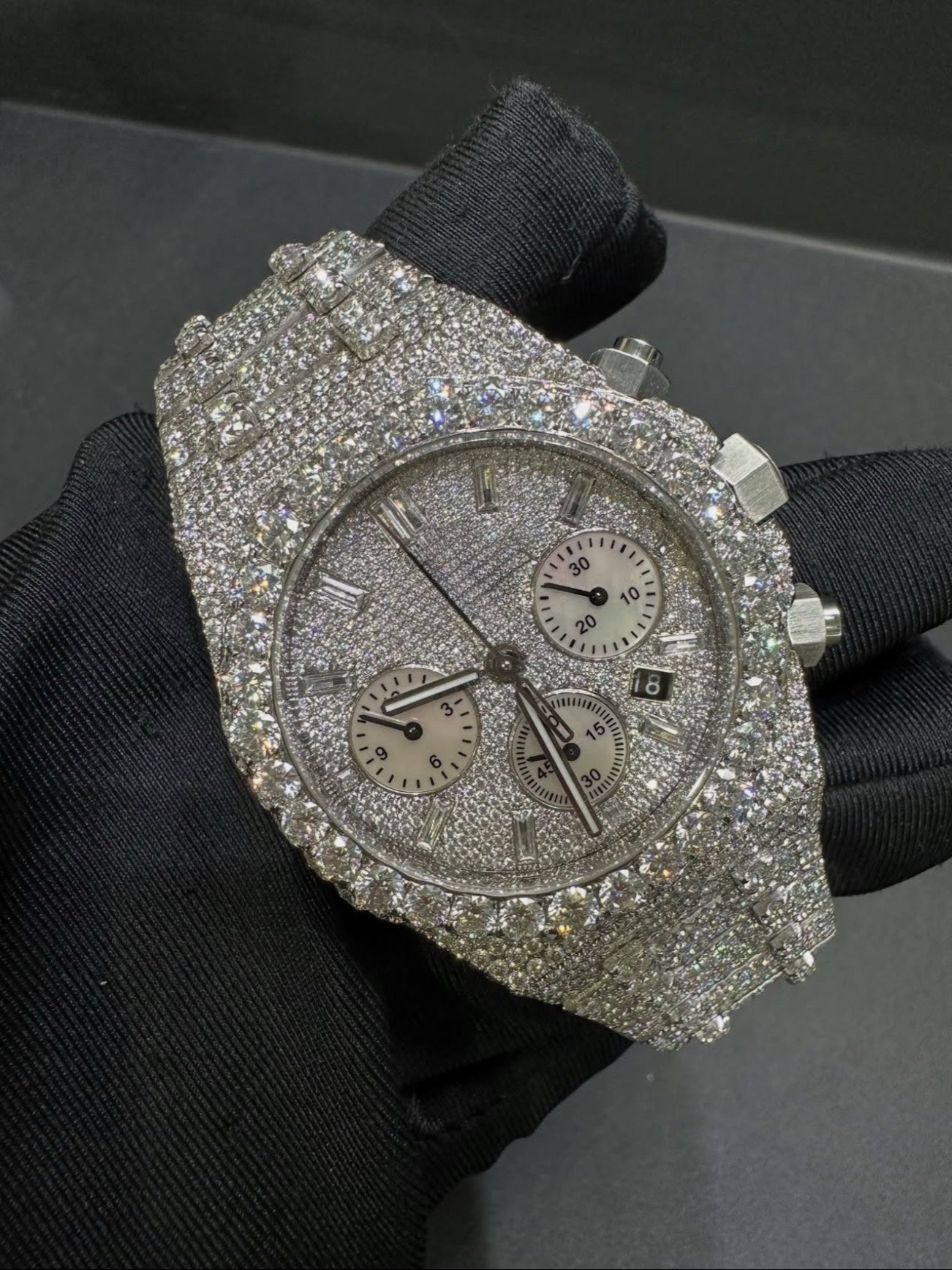Royal Oak VVS1 Moissanite 41mm 'White'