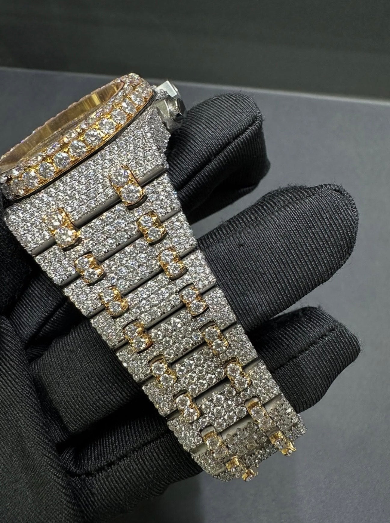 Royal Oak VVS1 Moissanite 41mm 'Gold'