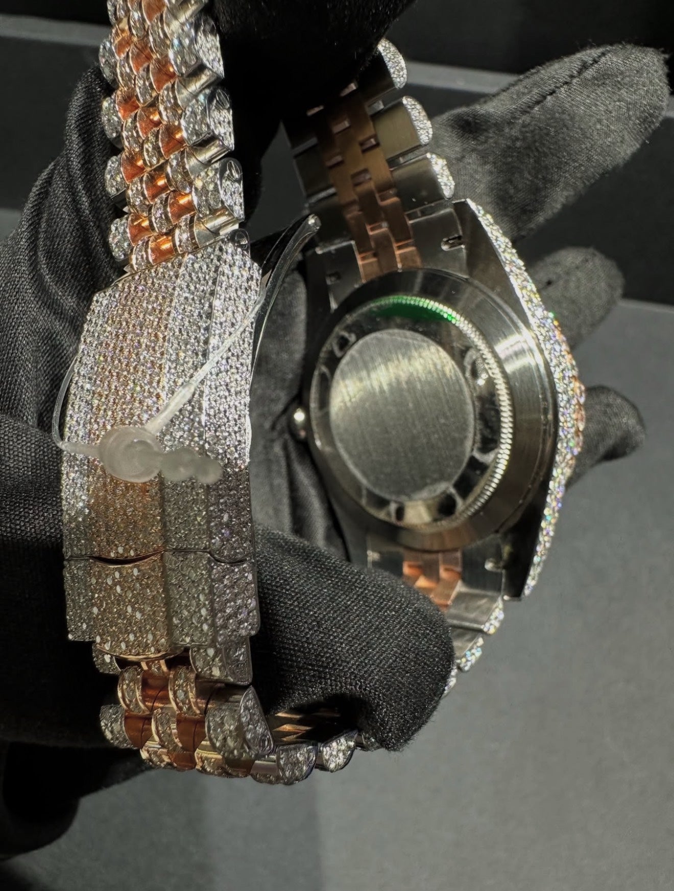 Presidential VVS1 Moissanite 41mm 'Rose Gold'