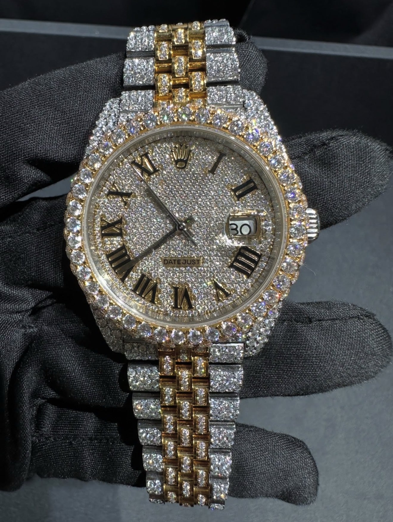 Presidential VVS1 Moissanite 41mm 'White Gold'