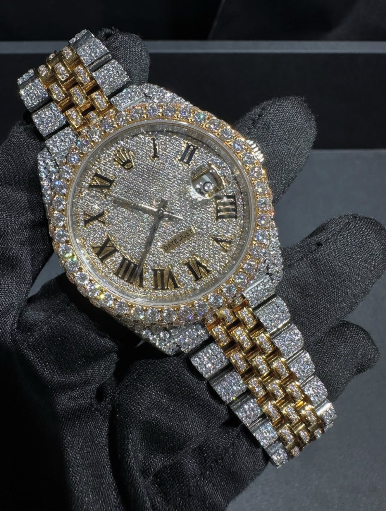 Presidential VVS1 Moissanite 41mm 'White Gold'