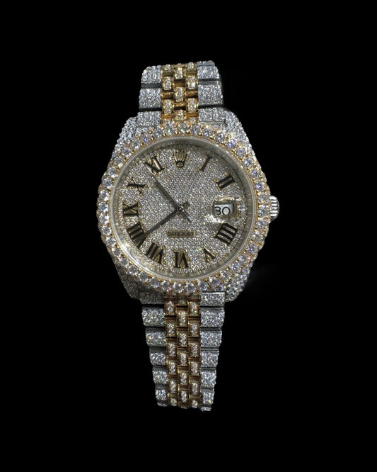 Presidential VVS1 Moissanite 41mm 'White Gold'