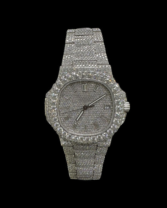 Nautilus VVS1 Moissanite 41mm 'White'