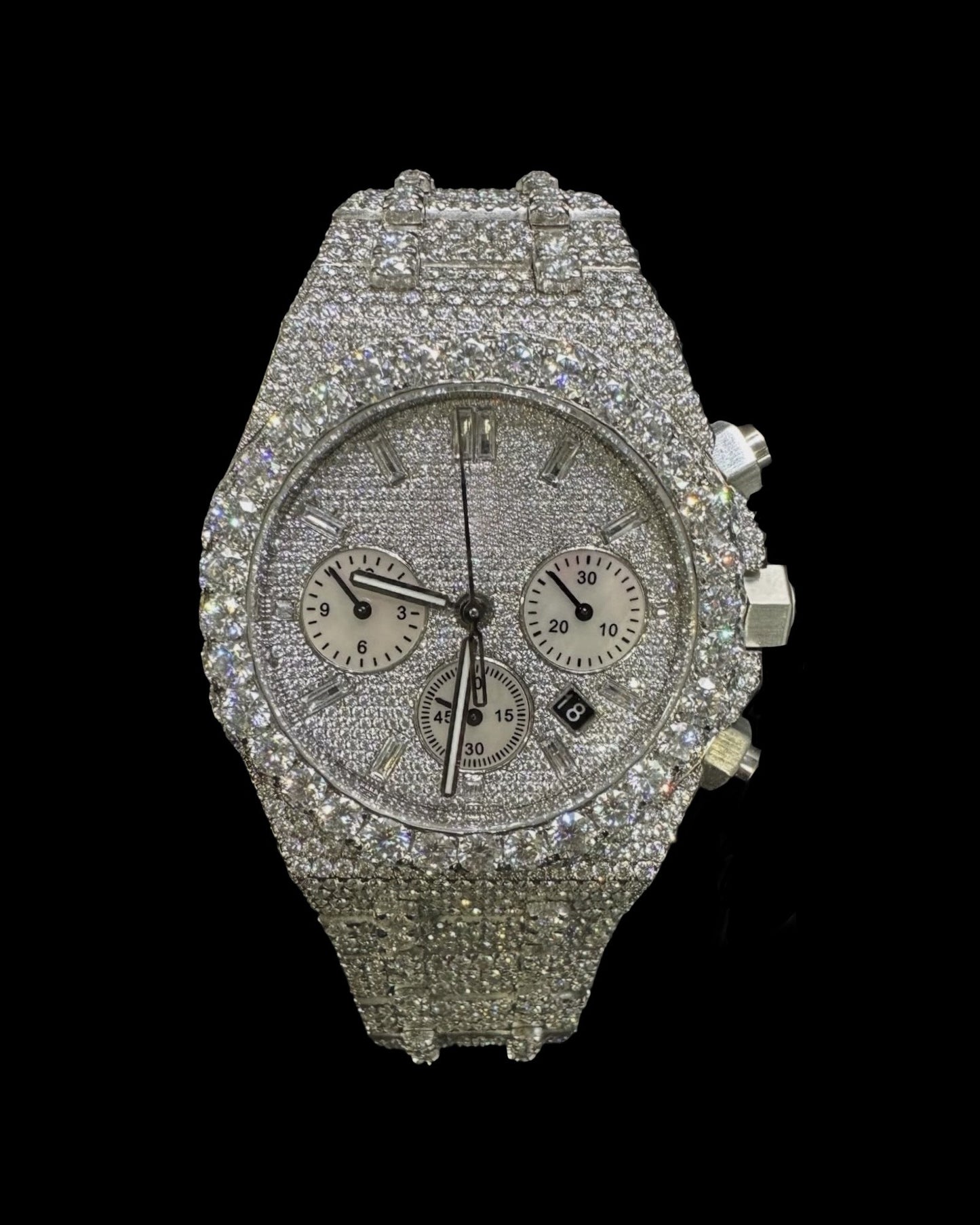 Royal Oak VVS1 Moissanite 41mm 'White'
