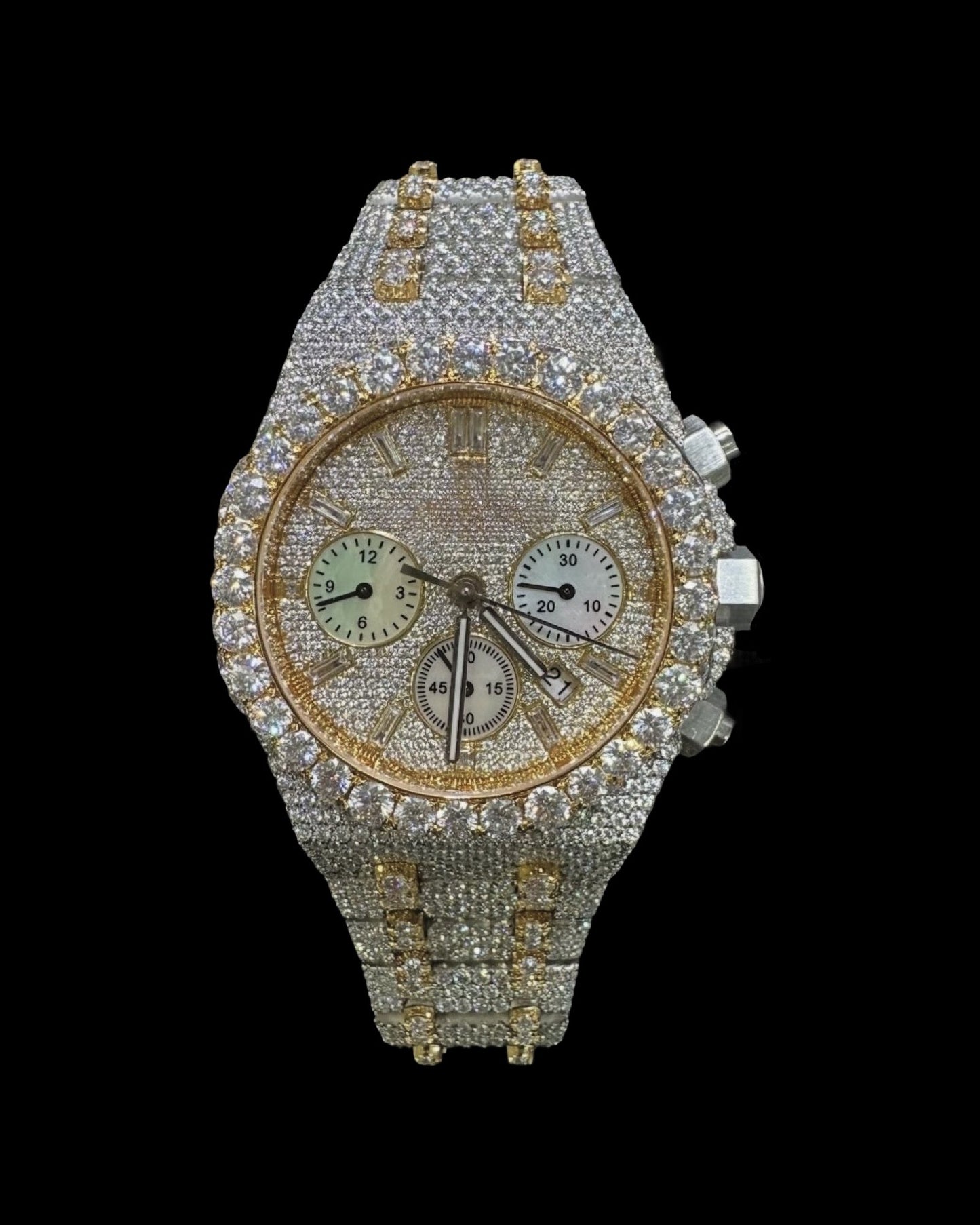 Royal Oak VVS1 Moissanite 41mm 'Gold'