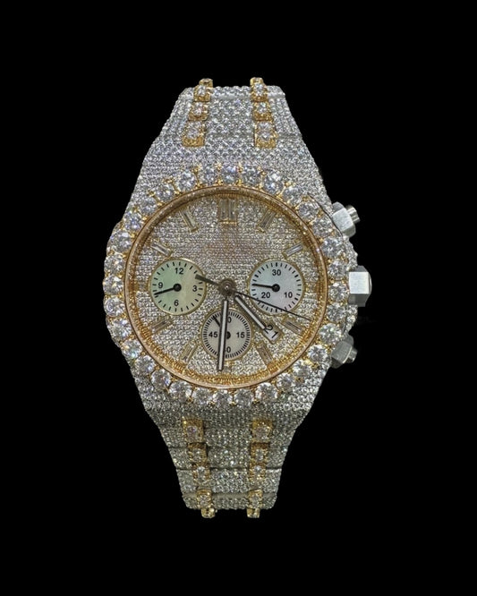 Royal Oak VVS1 Moissanite 41mm 'Gold'