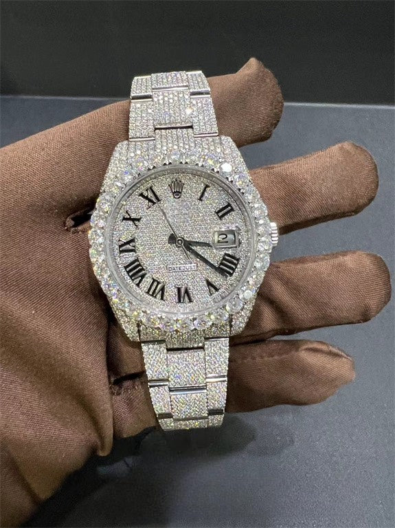 Presidential VVS1 Moissanite 41mm 'White'