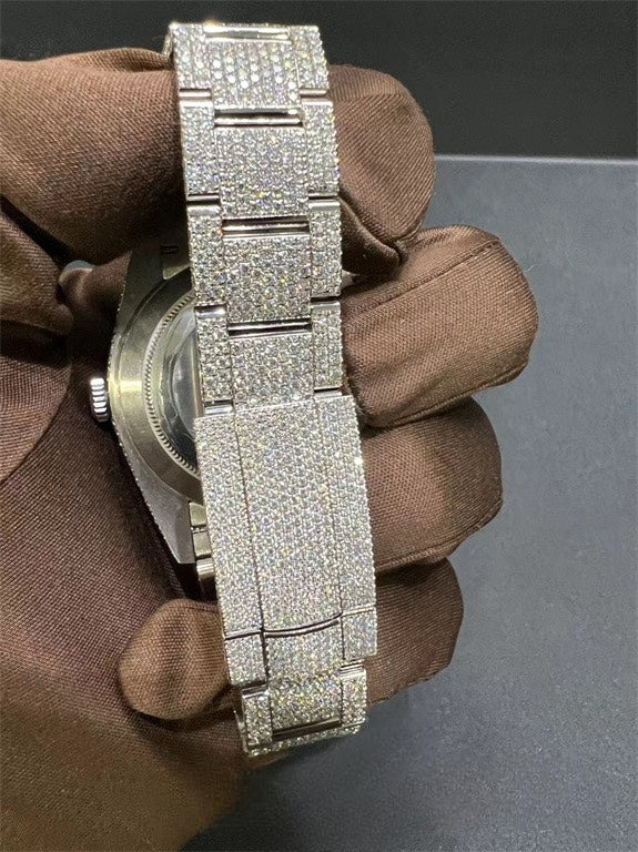 Presidential VVS1 Moissanite 41mm 'White'