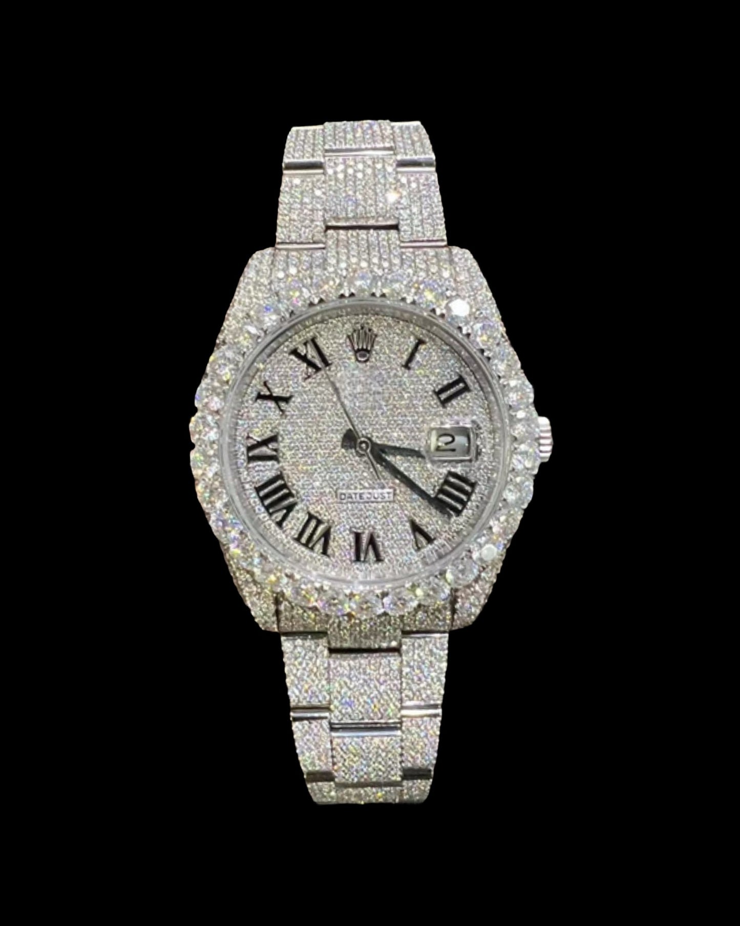 Presidential VVS1 Moissanite 41mm 'White'