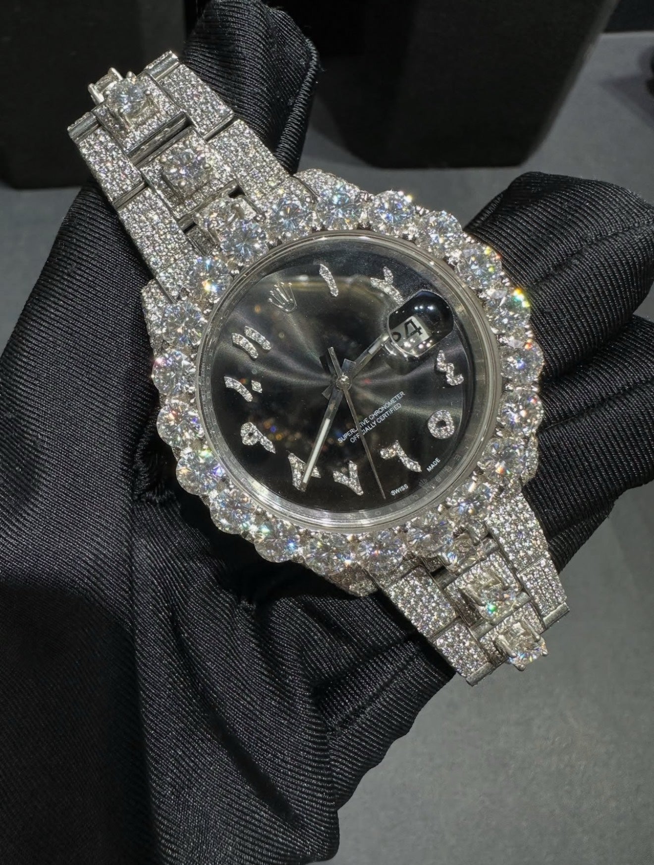 Presidential VVS1 Moissanite 41mm 'White'