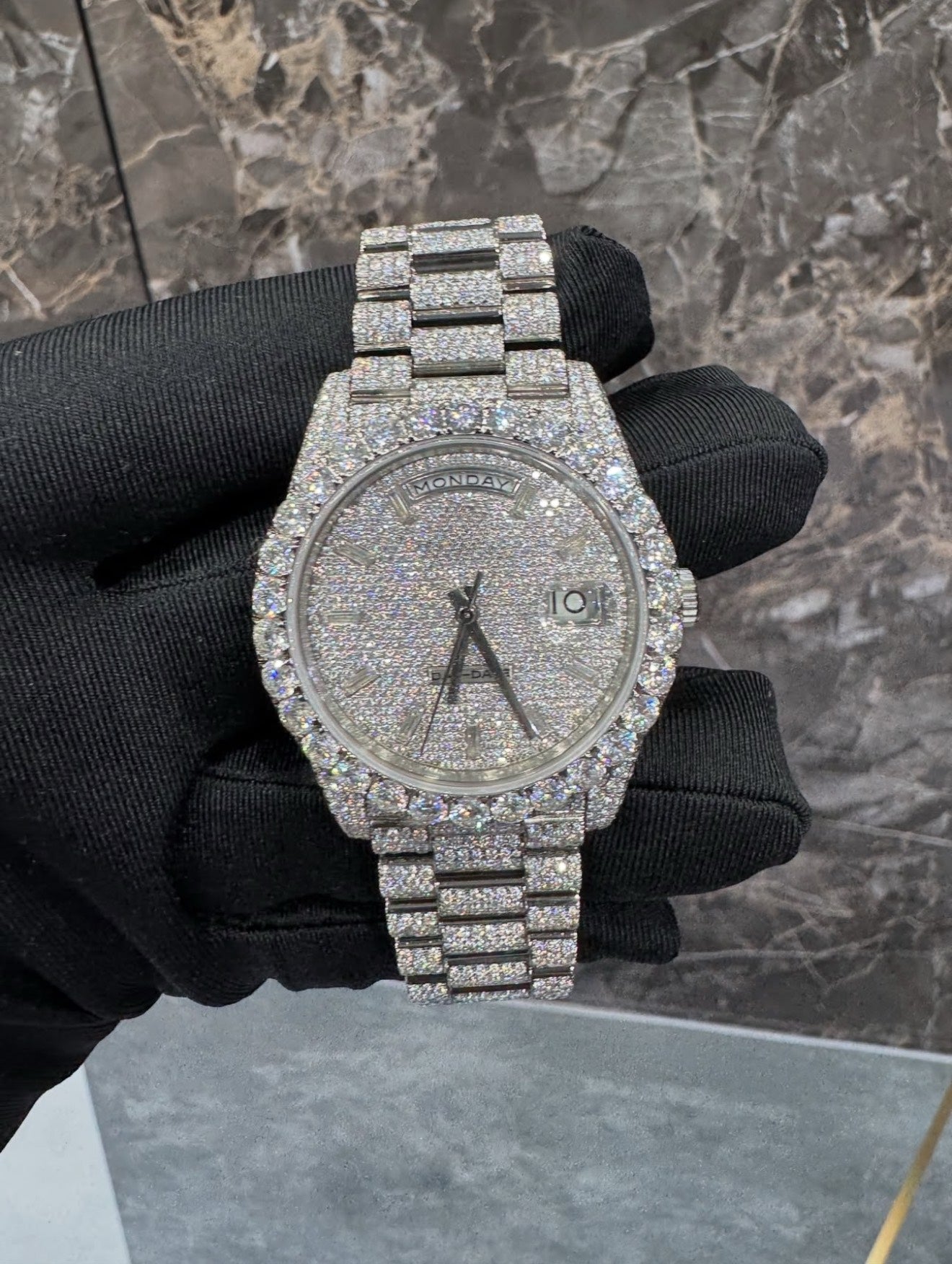 Presidential VVS1 Moissanite 41mm 'White'