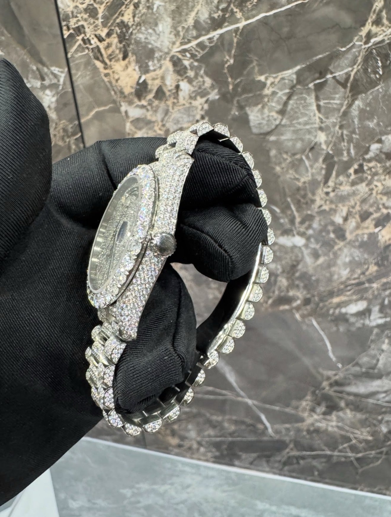 Presidential VVS1 Moissanite 41mm 'White'