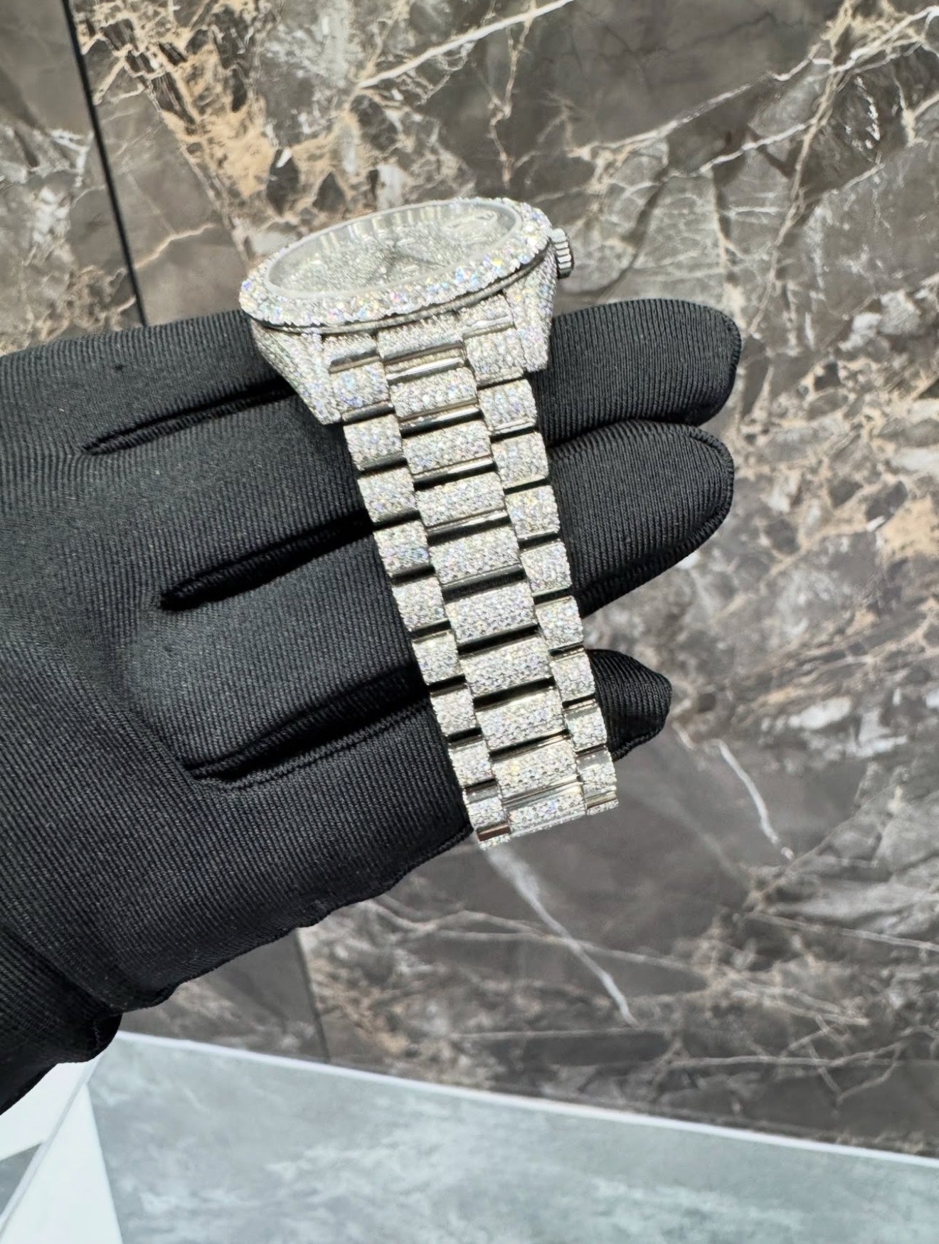 Presidential VVS1 Moissanite 41mm 'White'