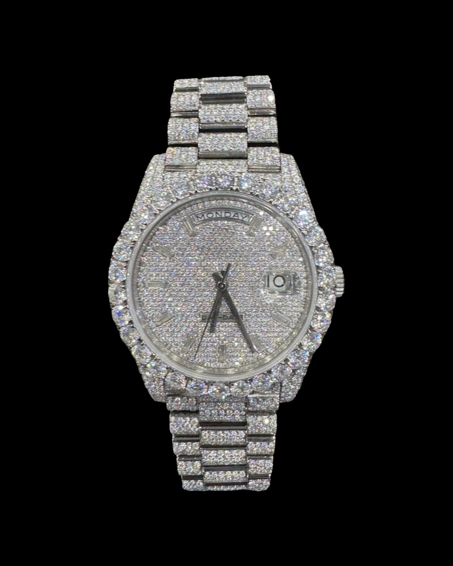 Presidential VVS1 Moissanite 41mm 'White'