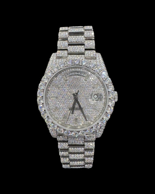 Presidential VVS1 Moissanite 41mm 'White'